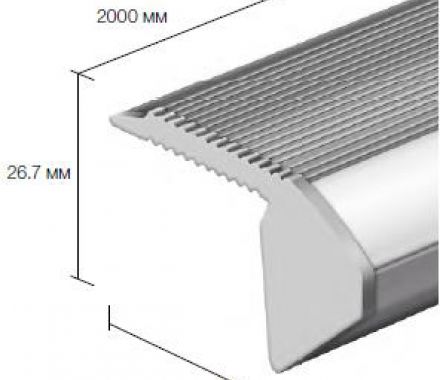 Накладной алюминиевый профиль для светодиодных лент LD profile – 22, 29481