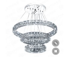 Управляемый светодиодный светильник  AKRILIKA  80W 3R-600-CLEAR-220-IP20 99011