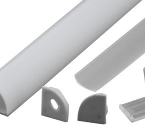 Профиль угловой алюминиевый СПУ1616-А 2м 106452