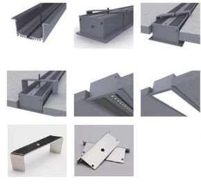 Встраиваемый алюминиевый профиль для светодиодных лент LD profile – 47, 93990