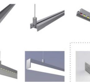 Накладной алюминиевый профиль для светодиодных лент LD profile – 28, 93981