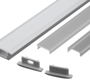 Встраиваемый алюминиевый профиль для светодиодных лент LD profile – 01, 29414