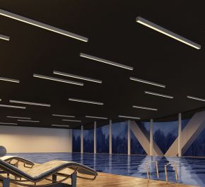 Встраиваемый алюминиевый профиль для светодиодных лент LD profile – 55, 729503