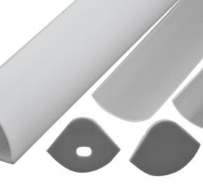 Накладной алюминиевый профиль для светодиодных лент LD profile – 16, 29460