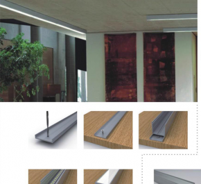 Накладной алюминиевый профиль для светодиодных лент LD profile – 20, 29474