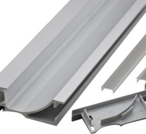 Встраиваемый алюминиевый профиль для светодиодных лент LD profile – 23, 29485